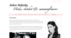 Desktop Screenshot of dolcedelinda.se